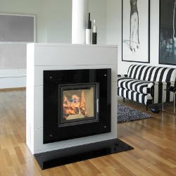 Nordpeis Jersey Wood Burning Fireplace Suite