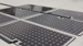 This BIPV solar module features a fiberglass reinforced plastic substrate, instead of the conventional tedlar/polyester/tedlar substrate. The fiberglass reinforced plastic substrate provides required strength to the module.