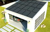 The Lifeport Modular Solar Powered Garage System